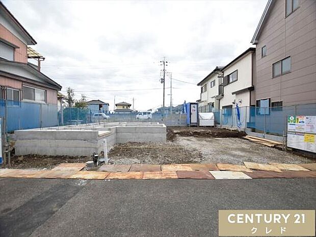 敷地54坪のキレイな整形地!3SLDK+駐車場並列2台付の新築一戸建てが誕生します。