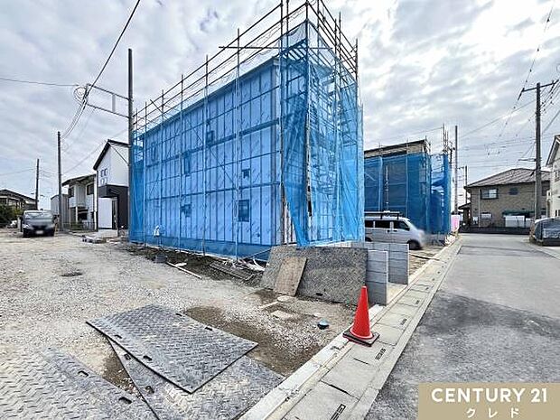 子育て世帯・若者夫婦を応援!『子育てグリーン住宅支援事業』対象の新邸!住宅性能評価7項目で最も高い等級を取得予定の地震に強い安心住宅です。