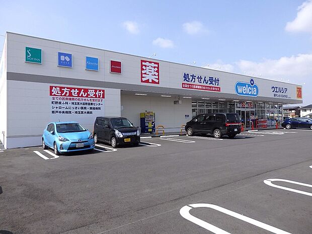 ウエルシア坂戸にっさい花みず木店まで950m