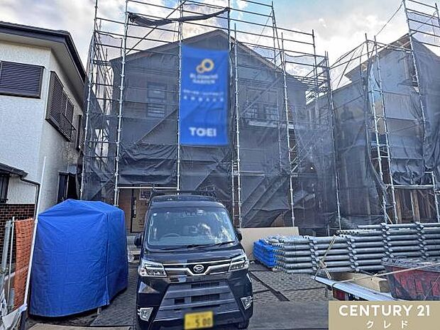 3月中旬完成予定!キッチン・キッチンパントリー・サニタリールームが隣接した家事ラク動線の新邸!