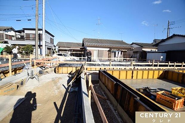 全区画34坪超！南側道路で陽当り良好な全4棟！寺尾小・中学校徒歩12分！毎日の通学も無理なく通える距離で、安心して見守れる環境です。