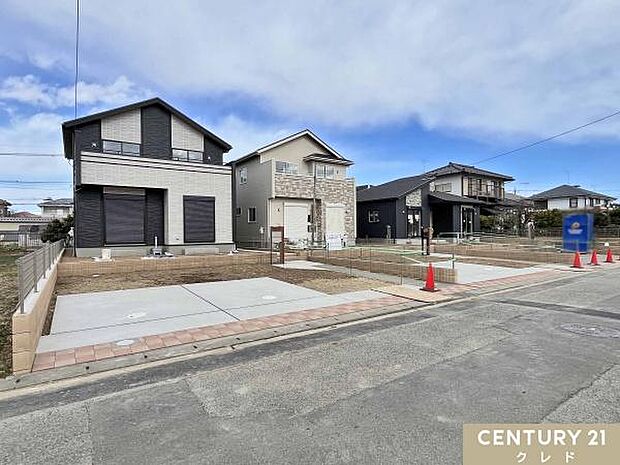 東松山市の閑静な住宅街に位置する耐震+制震の新築分譲住宅　全3棟。充実の設備・仕様で新生活をサポートします。