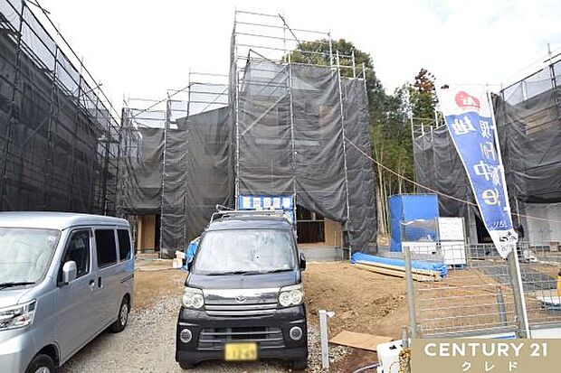 外壁・室内工事も着々と進んでいきます。着々と形になっていくマイホームの様子を、ぜひ現地でご覧ください。