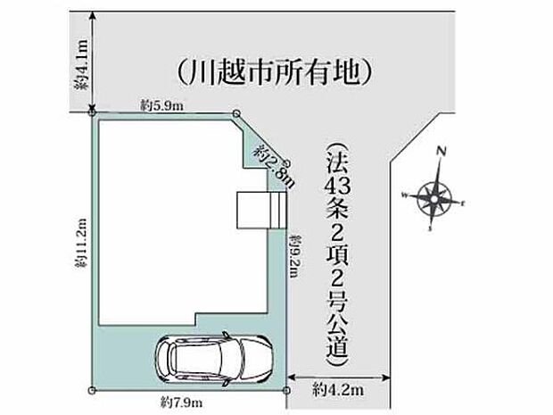 JR川越線「南古谷」駅徒歩17分。大型商業施設「ウニクス南古谷」まで徒歩圏内！ショッピングも気軽に楽しめます。カースペース1台。