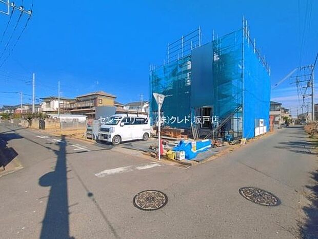 敷地50坪×南東角地で陽当り良好。3→4LDKに対応可能なフレキシブルな新邸。6月下旬完成予定です！