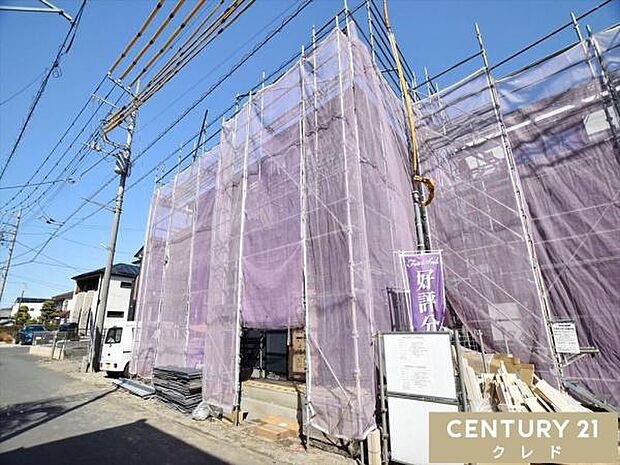 【1号棟】長期優良住宅認定の4SLDK。リビングに隣接した和室は客間やキッズスペースなど多彩に活用できます。