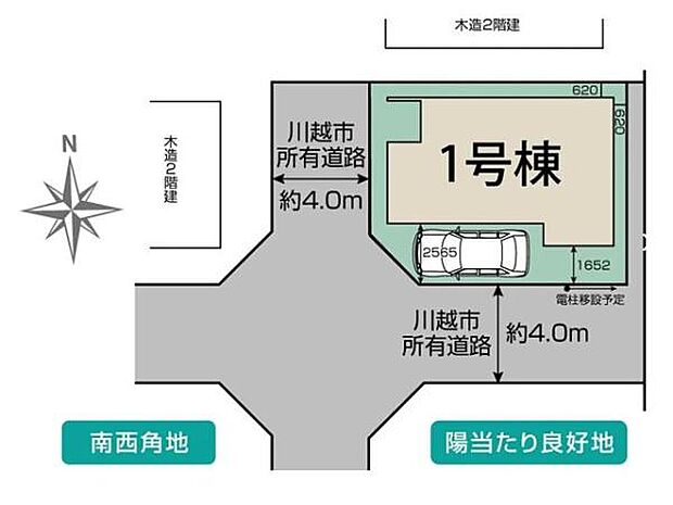 山田小・中学校まで徒歩10分で、お子様の通学も安心。保育園やスーパーも近く、子育て家族にもオススメの住環境です。