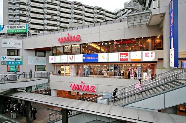 川越マインまで657m