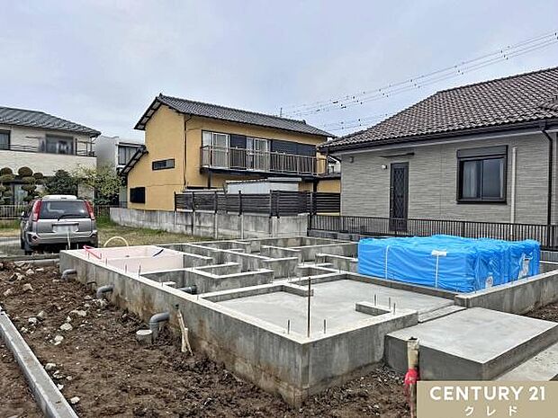 床全面と立ち上がりを鉄筋コンクリートで施工することで、安心して暮らせる地震に強い基礎を造ります。