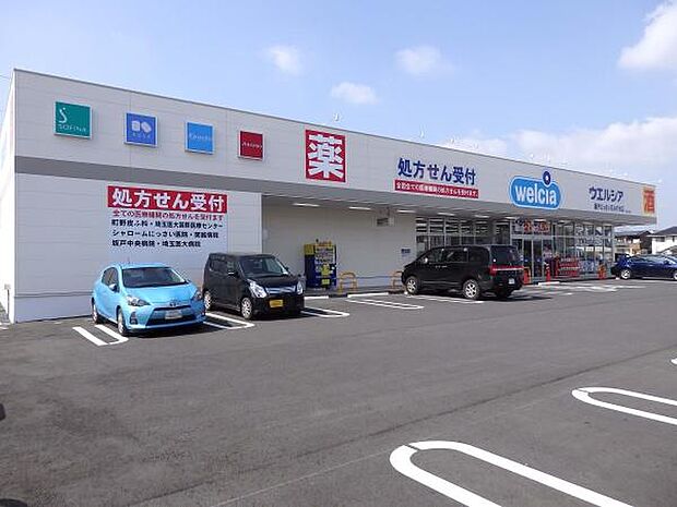 ウエルシア坂戸浅羽野店まで546m