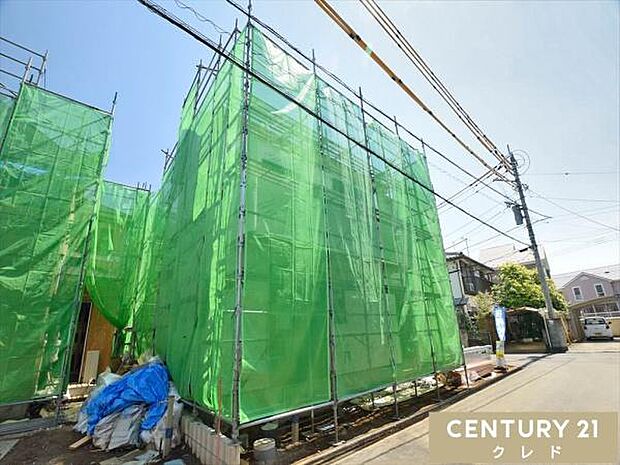 2026年7月頃完成予定!いよいよ上棟し、建物の全体像がはっきりと分かるようになりました。