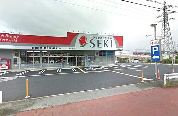 ドラックストアセキ武蔵嵐山店まで1038m