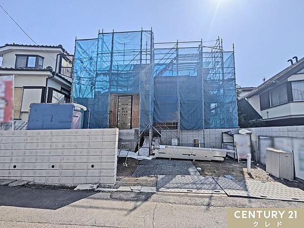 ZEH水準×4LDK長期優良住宅、ただいま木工事の段階に入りました。建物の骨組みや内部仕様を作る工程です。