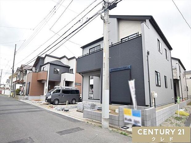 制震Damper標準搭載・耐震等級3取得の地震に強い安心住宅 全5棟。6月の完成をお楽しみに!