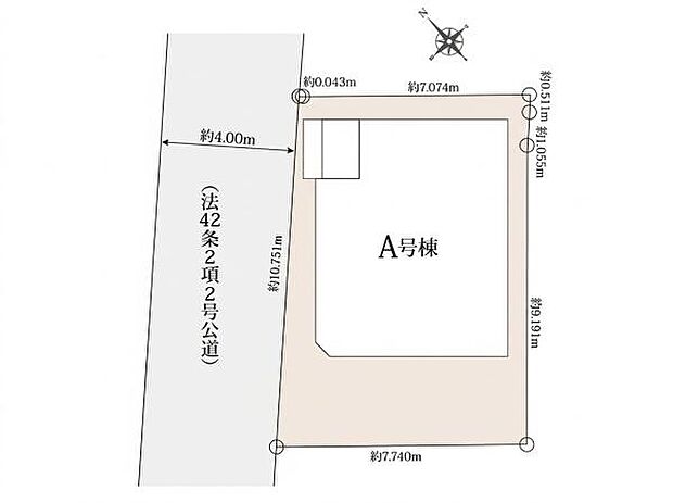 東武東上線「上福岡」駅徒歩18分!閑静な住宅街に位置しながらも、買い物施設や教育施設が徒歩圏内に揃う暮らしやすい住環境。カースペース1台。
