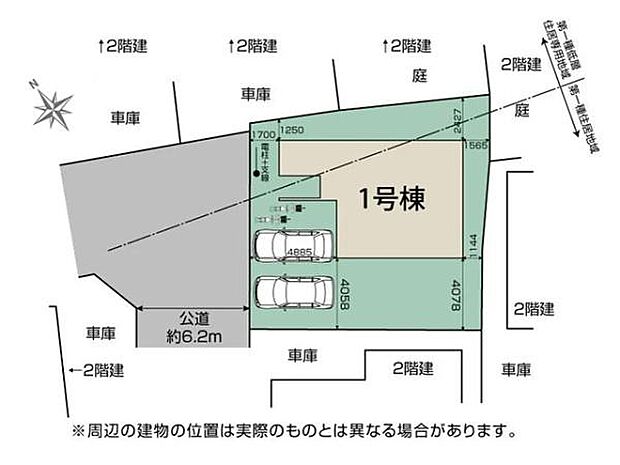 東武東上線「霞ヶ関」駅徒歩10分。敷地はゆとりある48坪。並列2台駐車可能なカースペースと陽当りの良い南庭付きです。