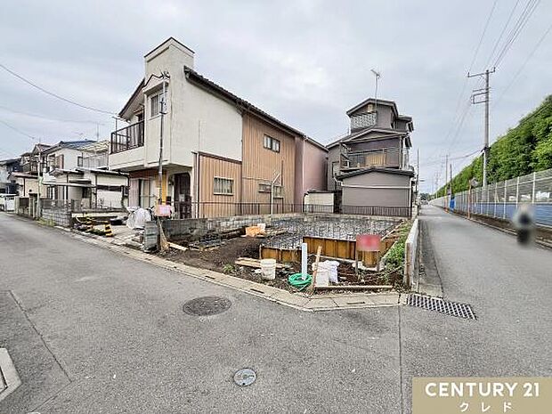 南東角地の3LDK、次回は建物の骨組みの施工に入ります。詳しい設備、周辺環境も含めてご案内します。