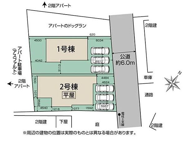 敷地はゆとりの60坪。並列3台分の駐車スペース付きで、来客時はもちろん、将来お子様が免許取得時に便利です。