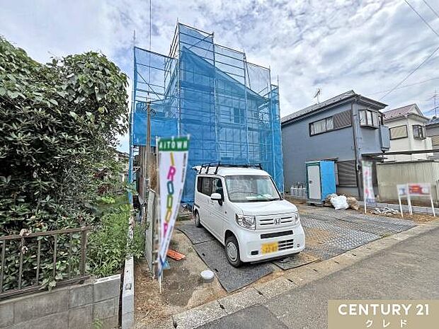 前面道路は西側幅員4.10m。周辺は落ち着いた住宅街となっており、新しい生活を始めるのにふさわしい住環境。