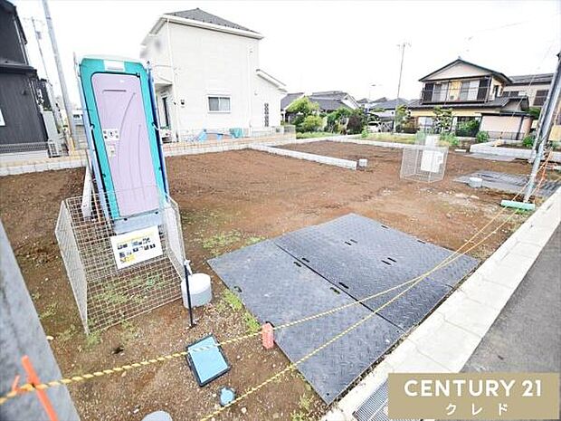 全7棟の分譲地。A~D号棟には4LDKのZEH水準の新邸が並びます。随時写真を更新します。