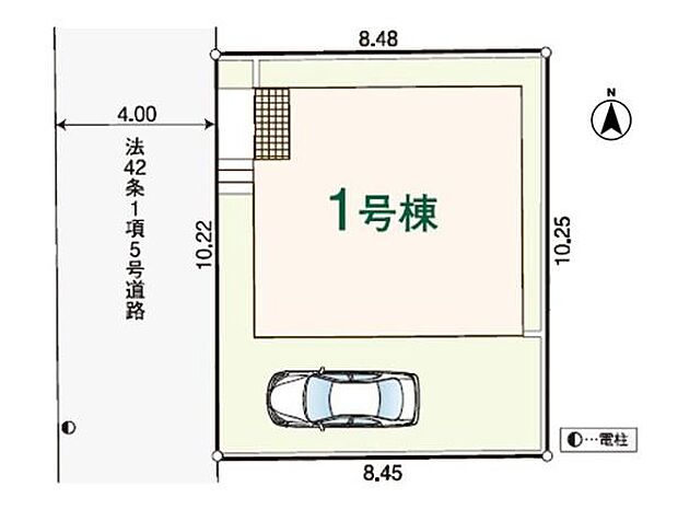 1台駐車可能なカースペース付き。毎日のお買い物に欠かせない商業施設が徒歩圏内に充実。シニア世帯からファミリー層まで幅広い世帯にオススメです