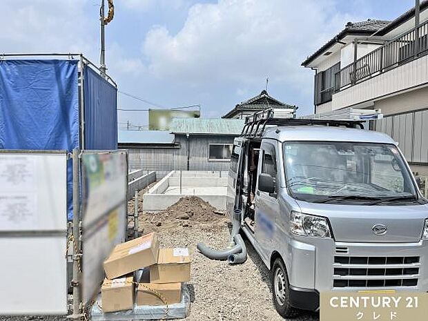 完成後は収納豊富な4LDKの新邸が誕生します。完成まで引き続き写真を更新していきます。
