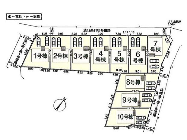 小学校徒歩12分、保育園まで徒歩4分。閑静な住宅街エリアに3~4LDK、全棟敷地47坪以上の全10棟の新邸が誕生。