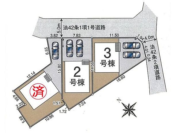 JR川越線・JR八高線「高麗川」駅から徒歩10分の全3棟。川越・八王子方面へのアクセスもしやすく、お住まいの周辺には商業施設なども充実した立地です。