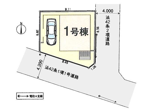 南東角地で陽当り・通風良好な開放的な立地。東武越生線「武州長瀬」駅徒歩4分、商業施設も近隣に充実した住み良い環境です。