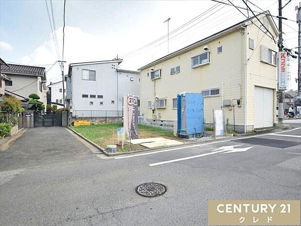 北側7.72m×東側4.2mの開放的な角地。「住宅性能評価」取得の耐震・耐久・省エネ性能に優れた新邸が誕生します。