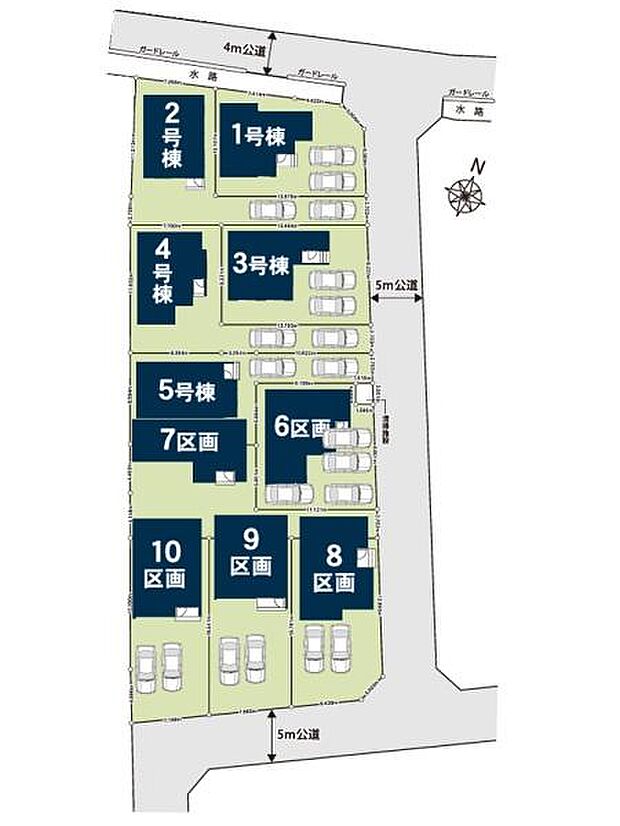 JR川越線「的場」駅から徒歩11分。小・中学校、幼稚園が徒歩10分以内に集まる子育て環境充実の立地です。