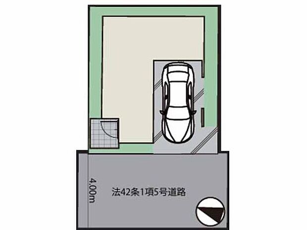 東武東上線・JR川越線「川越」駅まで徒歩14分。ビルトインガレージ1台分付きで、暮らしやすさと機能性を兼ね備えた住まいです。