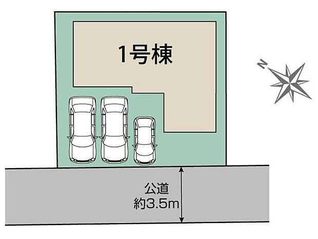 敷地41坪超！並列3台駐車可能。東武東上線「新河岸」駅徒歩22分。教育施設が徒歩圏内にあり、子育て世帯に嬉しい住環境。