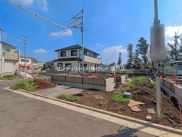 長期優良住宅認定の全7棟。これから完成に向けて工事がスタートします。こだわりの住まいが少しずつ形になっていく様子を、ぜひお楽しみください。