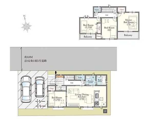 家族それぞれのお部屋が持てる4LDK。玄関にはSICがあり、お子様の靴や外遊び用品の収納に便利にお使いいただけます。