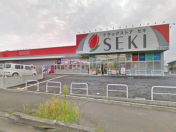 ドラッグストアセキつきのわ店まで510m