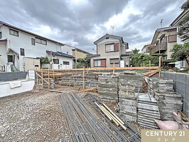 敷地56坪超!南庭×並列3台駐車可のゆとりある4LDKが誕生します。2026年12月完成予定!
