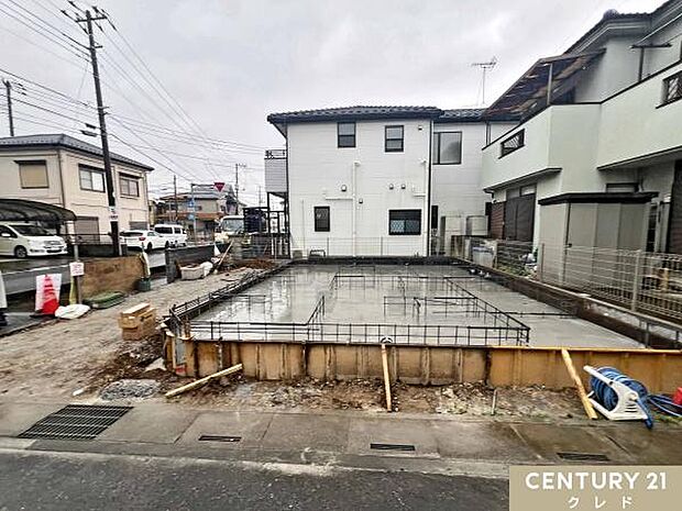 床全面と立ち上がりを鉄筋コンクリートで施工することで、安心して暮らせる地震に強い基礎を造ります。