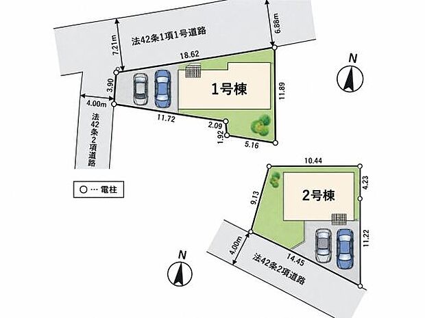 JR八高線・川越線「高麗川」駅徒歩17分。小・中学校やスーパーなど子育て・共働き家族にもオススメの住環境。