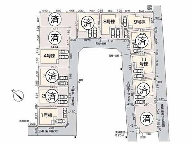 全13棟!美しい街並みと、同世代が集う安心のコミュニティが魅力の新規分譲地。商業施設も近隣に充実した、子育て家族にもオススメの住環境です。