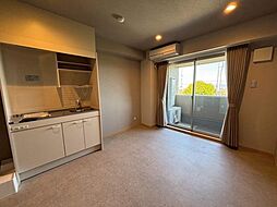 バックス大津雄琴レイクヒルズ 3階ワンルームのリビング/ダイニング