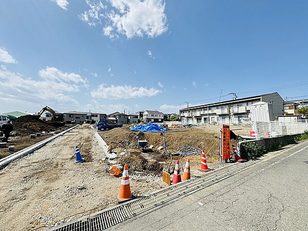 分譲の町並み