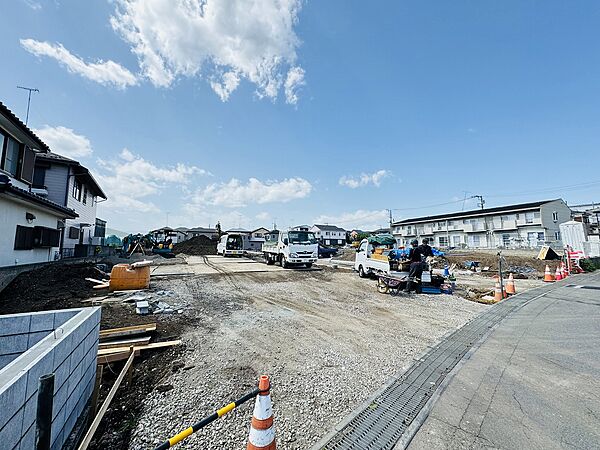 分譲の町並み