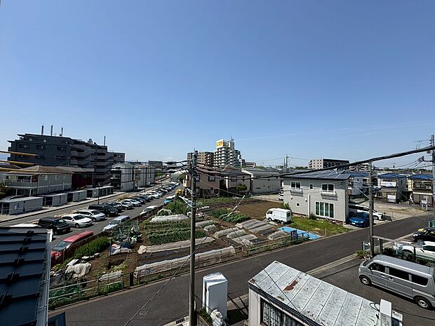 眺望も良く晴れの日のお洗濯も気持ちよくできますね