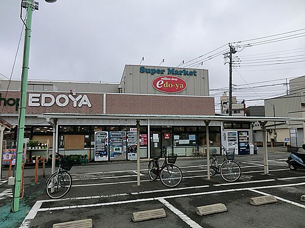 ミリオンショップ江戸やまで約500m