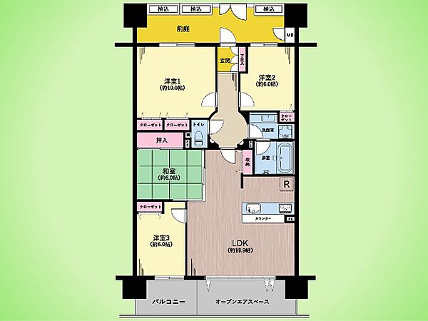 間取り：313004600345