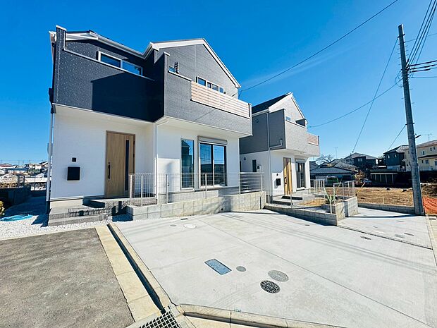 完成済の新築一戸建て、是非一度ご見学ください!