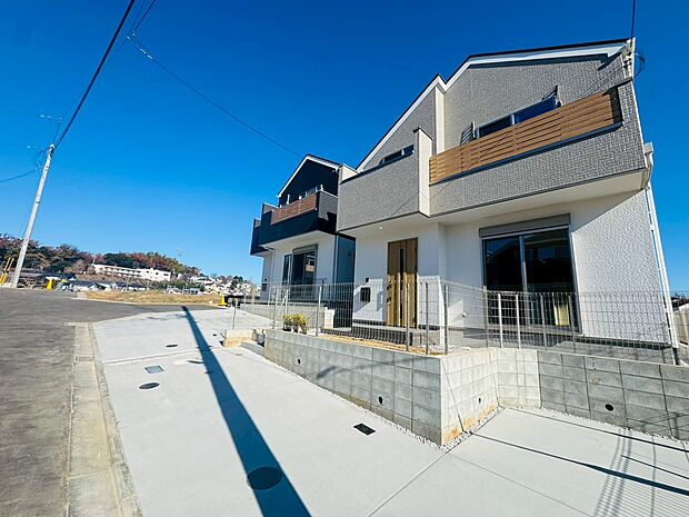 完成済の新築一戸建て、是非一度ご見学ください!