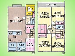 川崎市 麻生区片平4丁目 戸建て 4SLDKの間取り