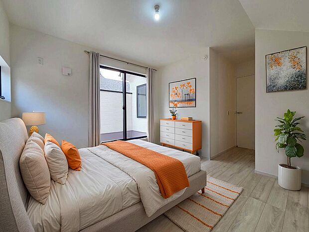 家具はCGで作成しており、実際に現地に家具は置かれておりません。また、価格に家具は含まれておりません。